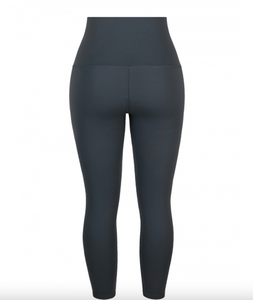 Majestic Waist Cinching Leggings in Grey