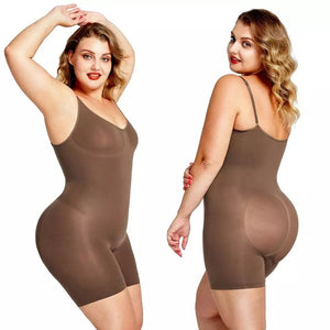 Majestic Full Body Shaper in Coffee