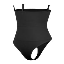 Load image into Gallery viewer, Majestic Firming Core Shaper Thong Black
